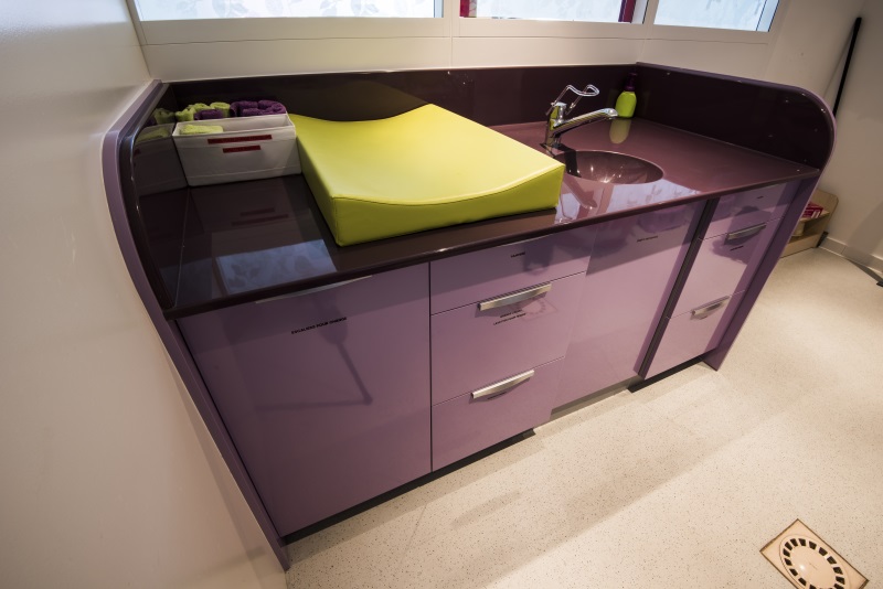 Change avec lavabo